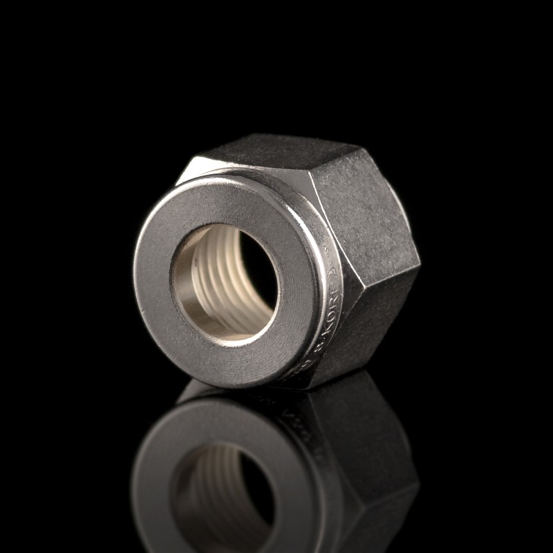 Гайка фитинга из нержавеющей стали 8мм Гайка фитинга из нержавеющей стали 8мм