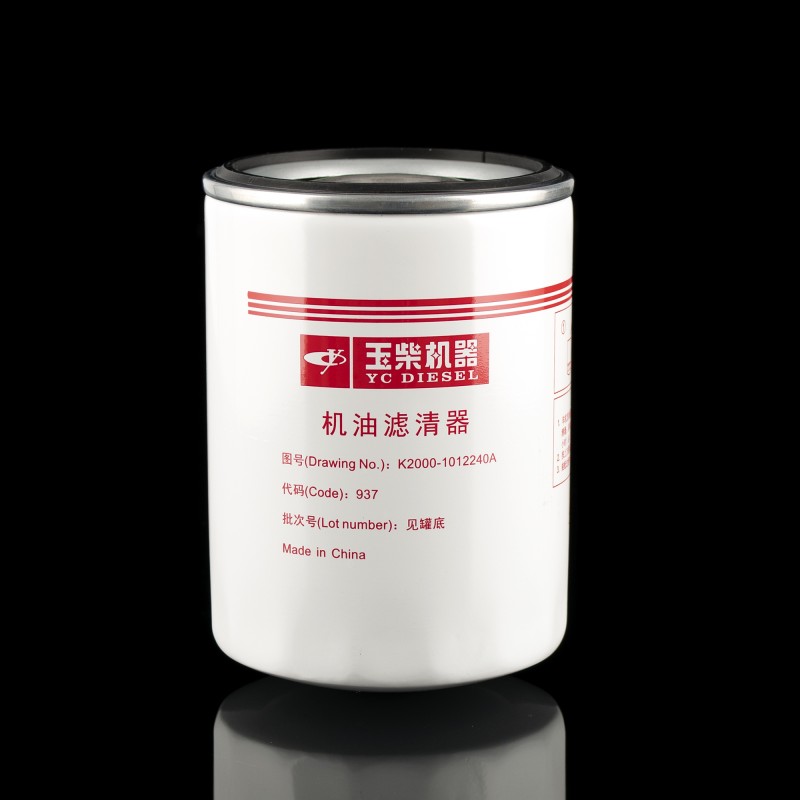 Фильтроэлемент масляный на двигатель YC6MK340N-50 K2000-1012240A