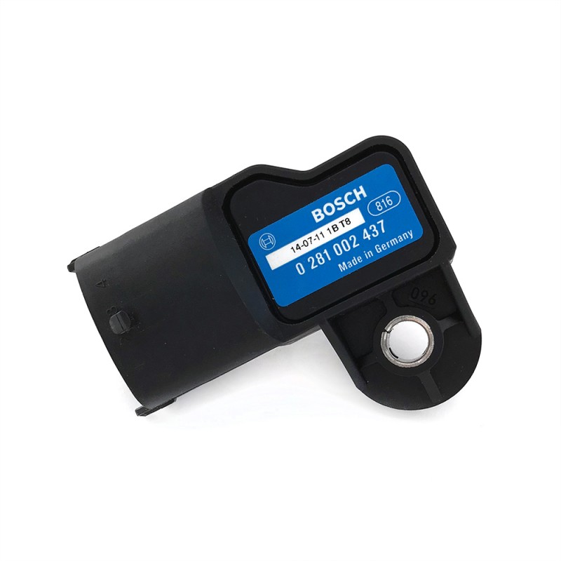 Датчик давления и температуры надувочного воздуха 0281002437