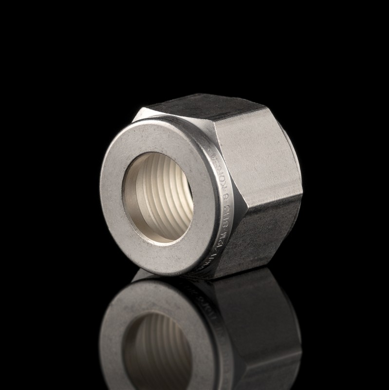 Гайка фитинга из нержавеющей стали 12мм Гайка фитинга из нержавеющей стали 12мм