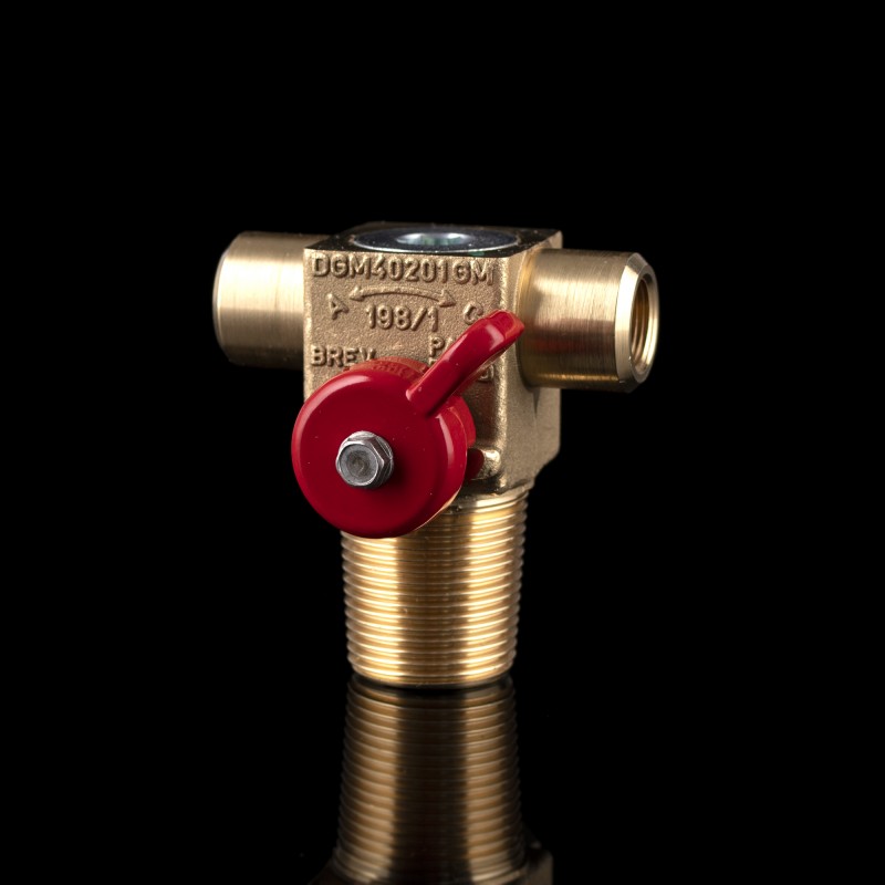 Вентиль баллонный EMER VALB410 (с пред. пож.) М14*1  