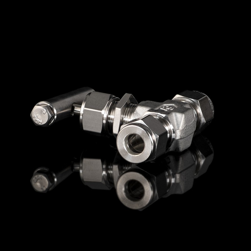 Игольчатый вентиль серии NV проходной 8мм